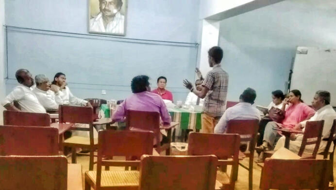 Discussions with the Aragalaya Leaders